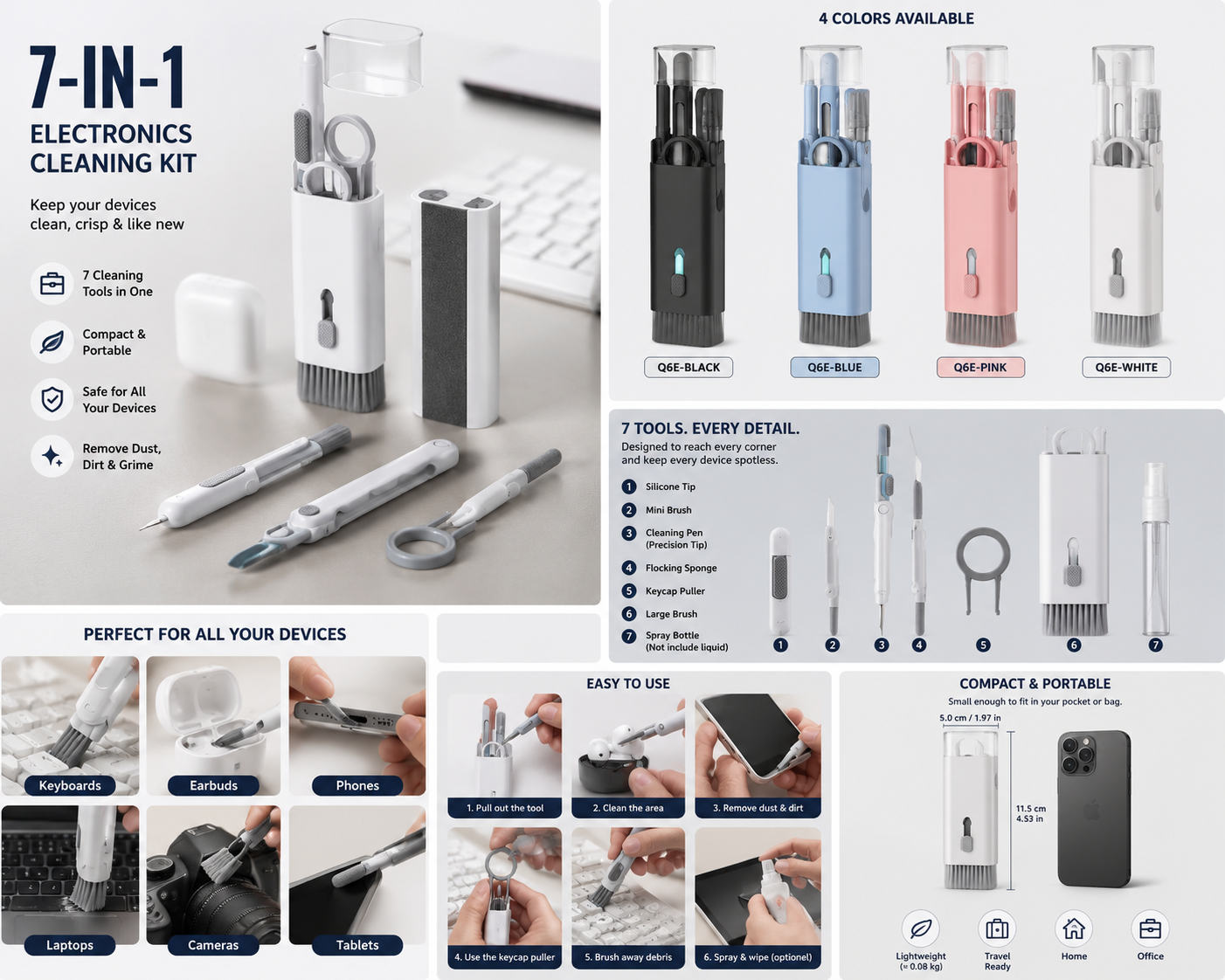 7-in-1 Electronics Cleaning Kit