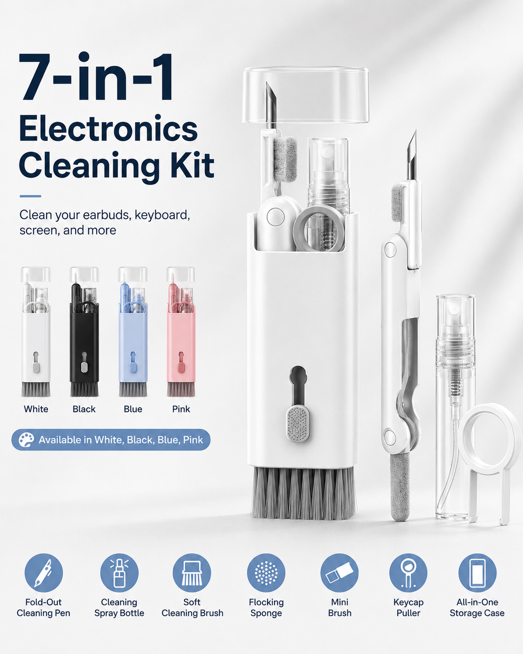 7-in-1 Electronics Cleaning Kit